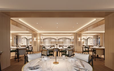 Rendering of Sette Mari on board Seven Seas Prestige