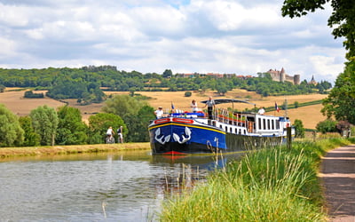 European Waterways' barge, L'Impressionniste in France