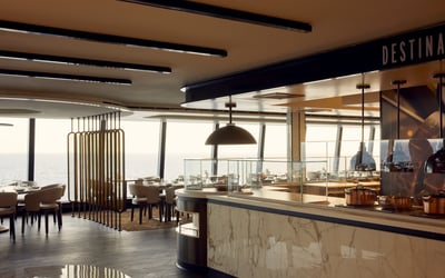 Emporium Marketplace on board Explora Journeys
