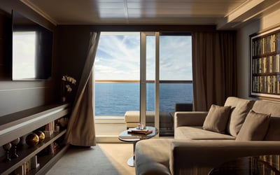 Grand Penthouse on board Explora Journeys
