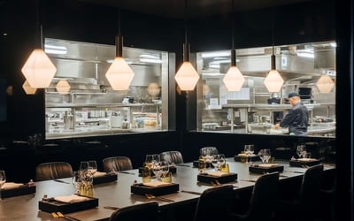 Chef's Table on board Scenic Eclipse II