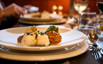 Lord of the Highlands - cuisine onboard