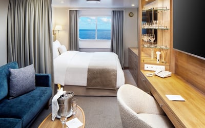SeaDream II - Yacht Club Stateroom (Deck 3 and 4)