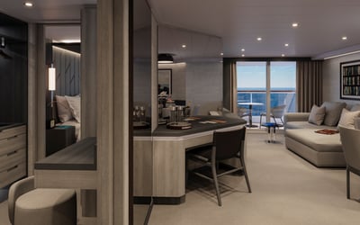 Rendering of Grand Penthouse on board Explora III