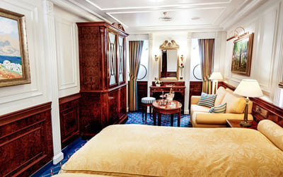 Sea Cloud II Category E Deluxe Stateroom