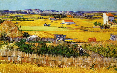 Van Gogh - Harvest at Arles