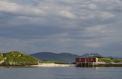 Coast around Tromso, Norway