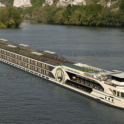 Rendering of the new Seine ship in Tauck's river fleet, ms Reverie