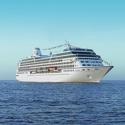 Oceania Regatta at sea
