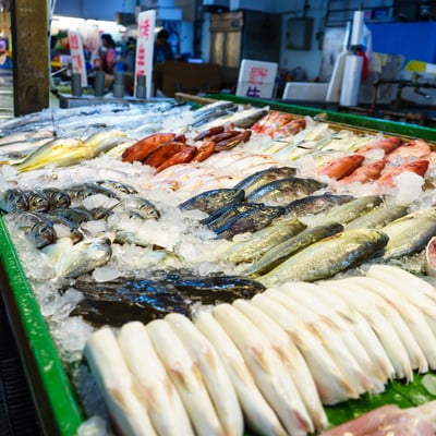 Fish market in Taiwan