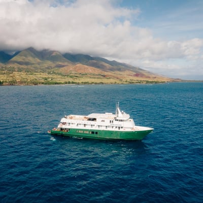 Safari Explorer at sea