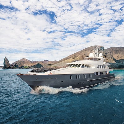 Aqua Expeditions' ship Aqua Mare in the Galapagos