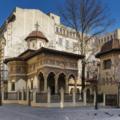 Stavropoleos monastery, Bucharest