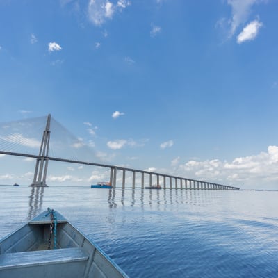 Bridge over the Rio Negro at Manaus