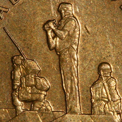 Canadian one dollar coin