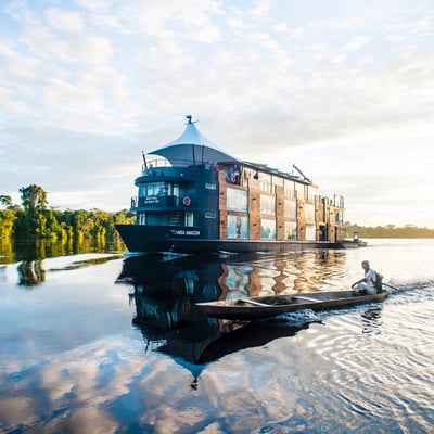 Aqua Expeditions' river ship Aria Amazon