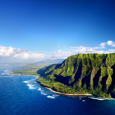 Napali coast, Kauai