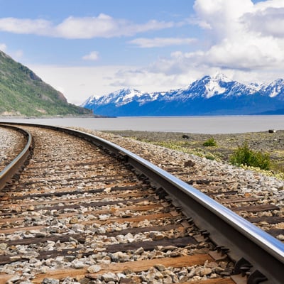 Railway between Seward and Anchorage, Alaska