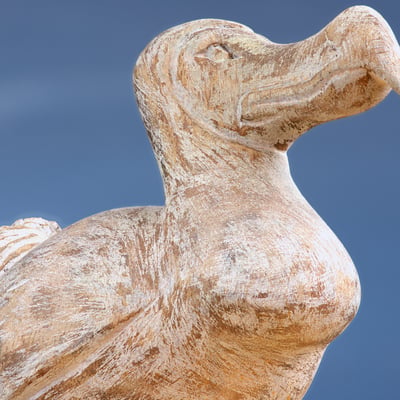Wooden dodo souvenir, Mauritius
