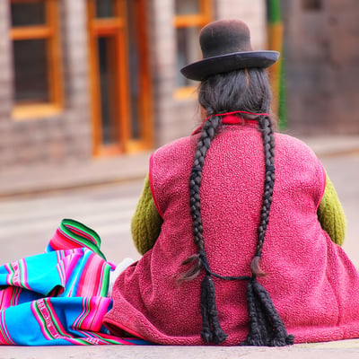 South America expedition cruises - Indigenous woman in Peru