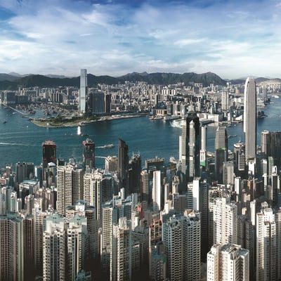 View across Hong Kong