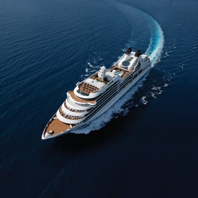 Seabourn Quest at sea