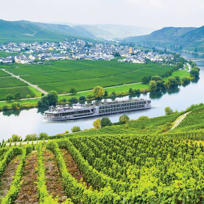 Scenic Ruby in the Rhine Valley
