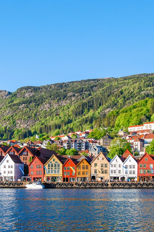 bergen is a popular stop on a baltic cruise