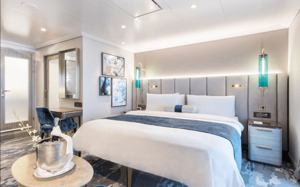 Crystal Cruises, - Crystal Serenity - Aquamarine Veranda Suite
