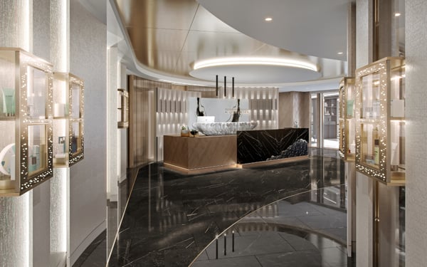 Aquamar spa vitality centre onboard Oceania Vista ship