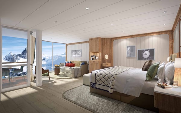 Seabourn Venture preview - Panorama Suite artist's impression