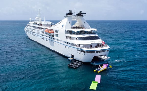 Windstar Cruises Star Breeze watersports platform