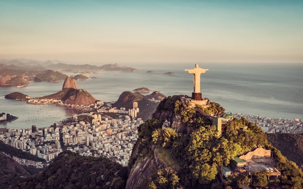 Christ the Redeemer statue in Rio de Janeiro, Brazil