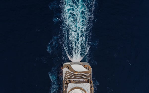 Silversea's Silver Ray at sea
