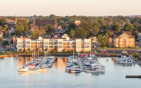 Charlottetown harbour, Canada