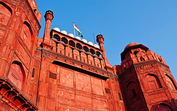 Lal Qila, the Red Fort, New Delhi