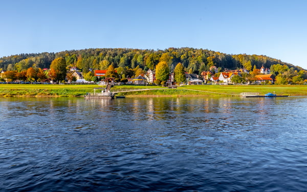 An Elbe river cruise through Saxon Switzerland