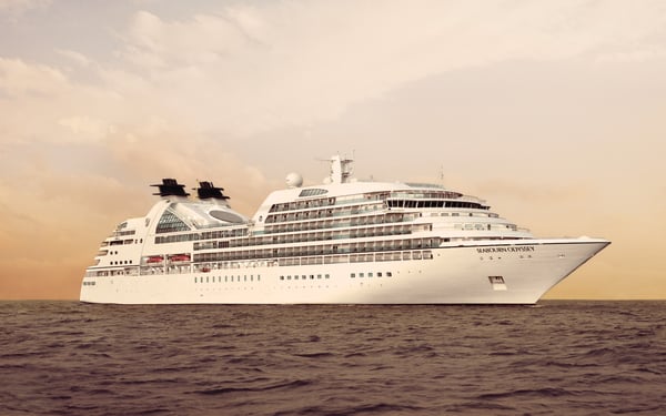 Seabourn Odyssey at sea