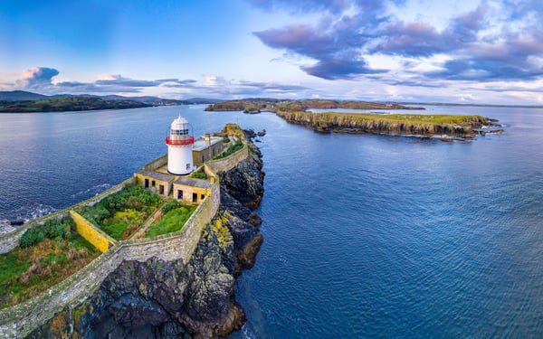 Rotten Island lighthouse, Killybegs, Ireland