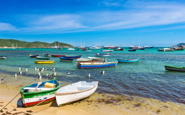 Beach in Búzios, Brazil