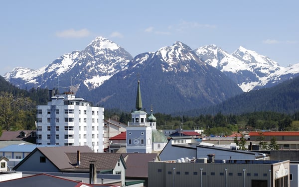 Russian church in Sitka, Alaska