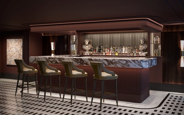 Rendering of Prime 7 on board Seven Seas Prestige