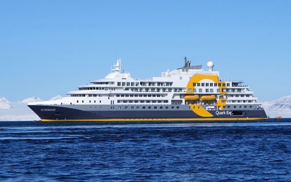 Quark Expeditions' Ultramarine in Svalbard, the Arctic