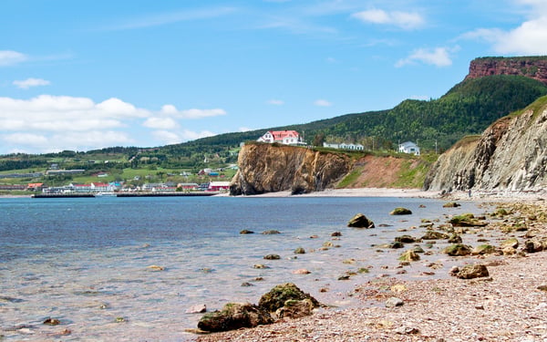 Percé on the Gaspé Peninsula, Canada