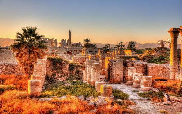 Temple of Karnak in Luxor, Egypt