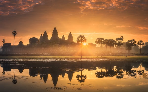 Sunrise at Angkor Wat, Cambodia