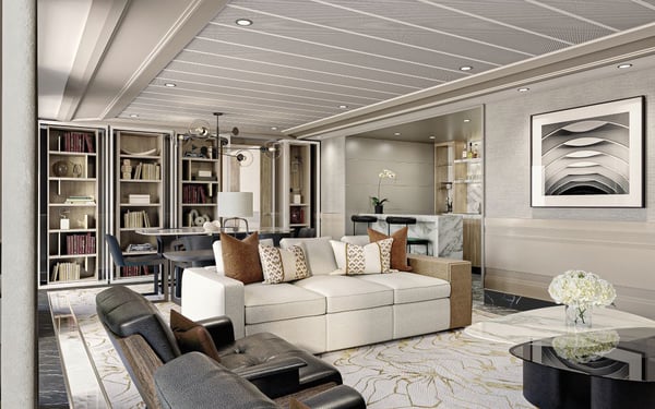 Regent Seven Seas Grandeur - Grand Suite living room