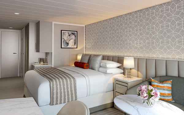French veranda stateroom on Oceania Vista