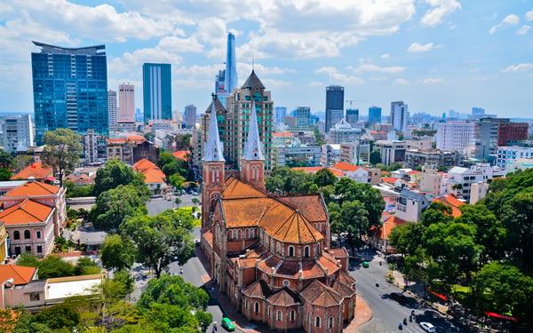 Notre Dame cathedral, Ho Chi Minh City