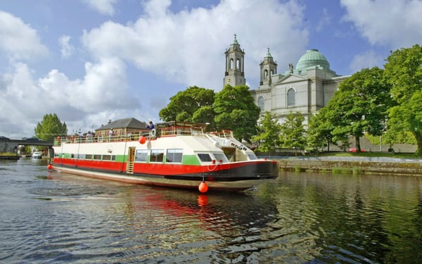 European Waterways' barge Shannon Princess in Ireland